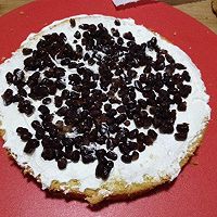 奶油蛋糕--蜜豆白森林的做法图解3