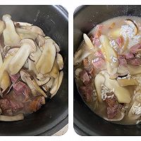 赤松茸香肠焖饭的做法图解7
