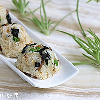 海苔咸鱼焖饭#美的初心电饭煲#的做法图解10