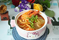 乌江萝卜鲜虾冬瓜汤的做法