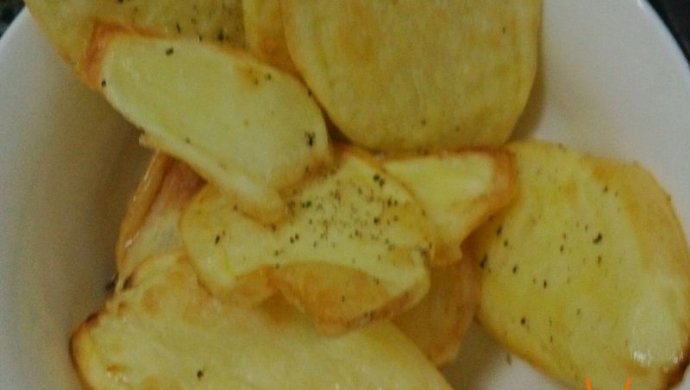 薯片 低脂 海盐 黑胡椒  空气炸锅
