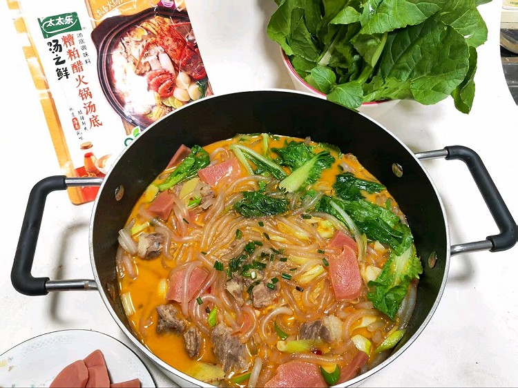 糟粕醋土豆粉的做法