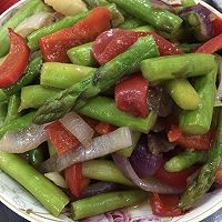 芦笋炒牛肉的做法图解7
