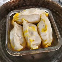 咖喱鱼蛋韭菜蒸饺的做法图解7