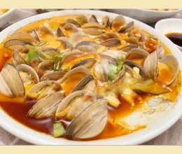 #智利贻贝中式烹法大赏#蛤蜊蒸蛋的做法