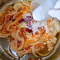 #宝宝的第一口辅食鱼#泡菜牛奶炖挪威北极鳕鱼的做法图解8