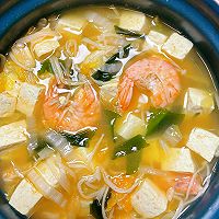 #冬季滋补花样吃法#鲜虾豆腐汤，这一碗好满足！的做法图解4