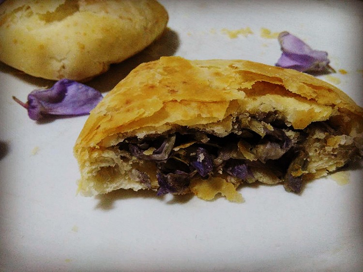 紫藤花饼——花蔓宜阳春，香风留美人的做法