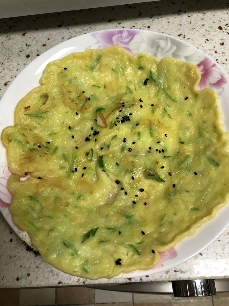 西葫芦鸡蛋饼的做法