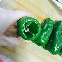 青椒酿肉的做法图解2