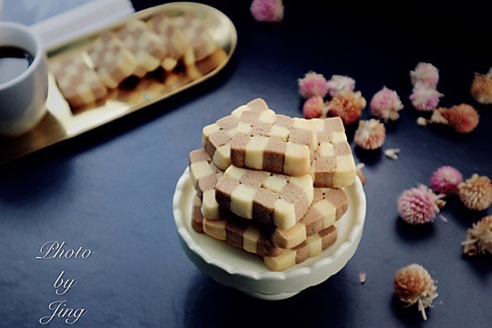 棋子黄油饼干的做法