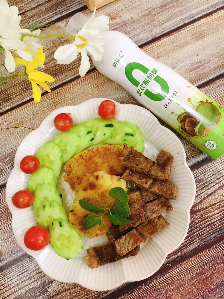 土豆饼牛排的做法