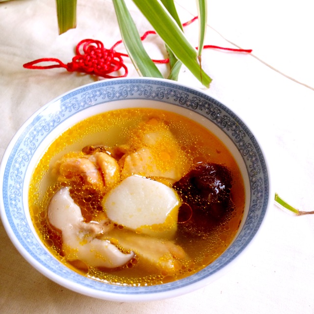 ＃松下饭煲年味＃香菇山药鸡汤的做法图解8