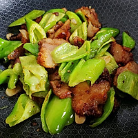 蒜辣椒炒酱卤肉的做法图解5