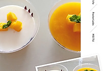 酸奶芒果布丁的做法