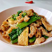 苏丸酥肉烩菜豆