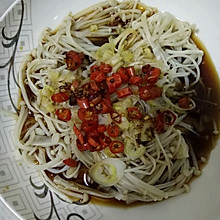 白灼金针菇