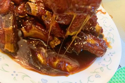 拔丝糖醋排骨