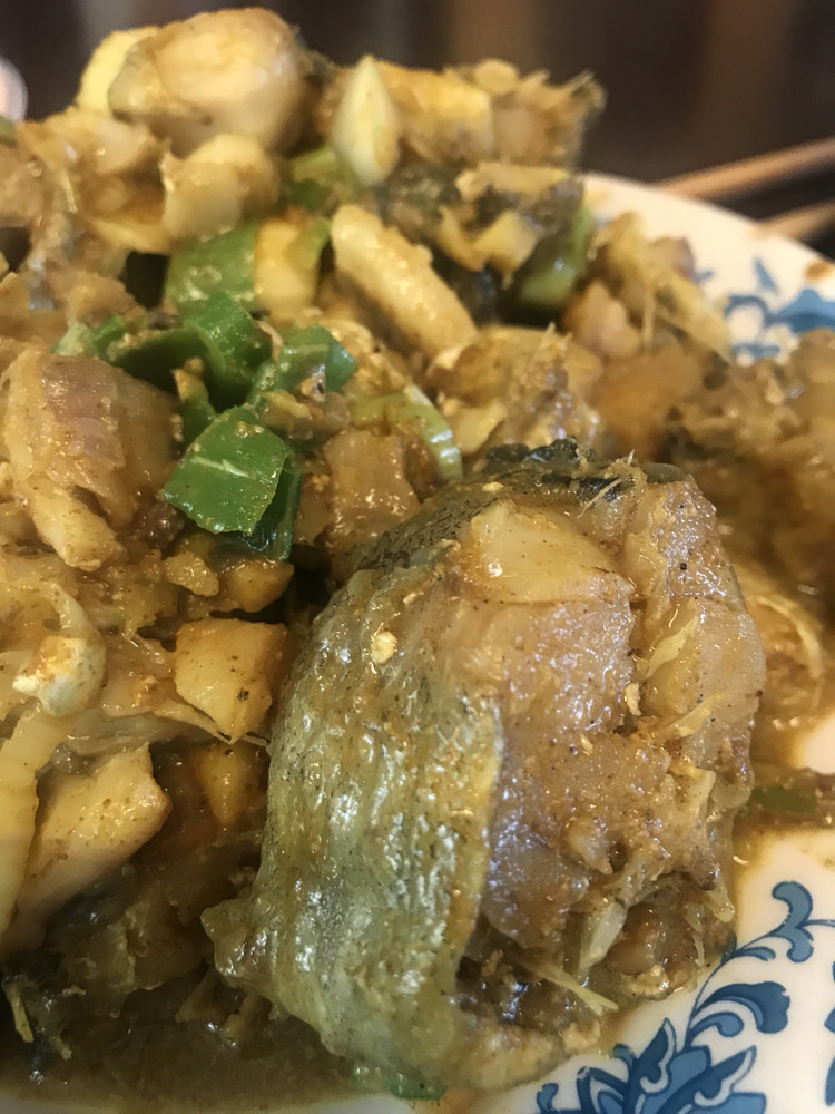 咖喱鳕鱼的做法