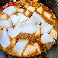 #味达美星厨X小厨中秋团圆宴#牛腩萝卜煲的做法图解12