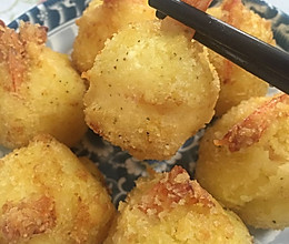 土豆泥虾球的做法