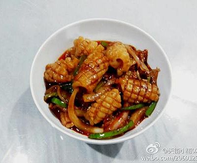 酱爆鱿鱼卷