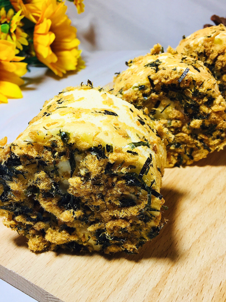 焦香松软｜海苔肉松蛋糕卷百分百成功的做法
