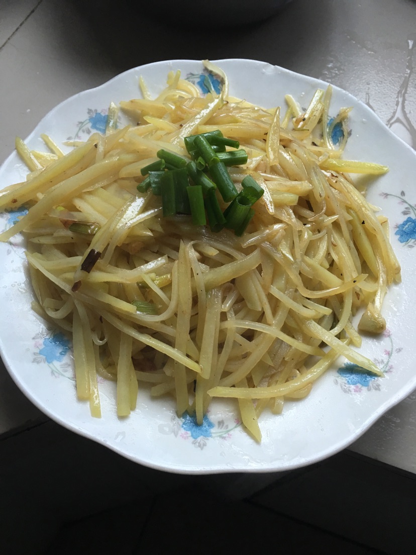 家常土豆丝的做法图解5