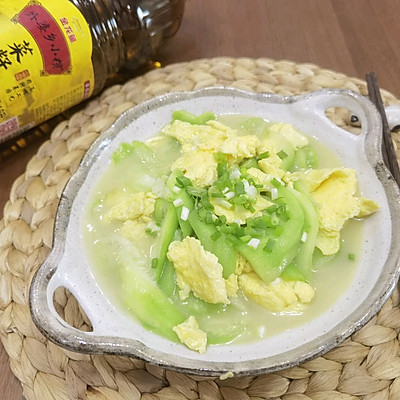 夏日清爽家常菜/丝瓜炒鸡蛋
