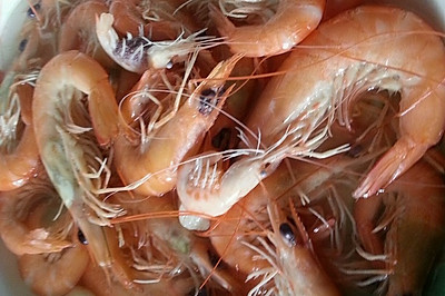 盐水蚕虾