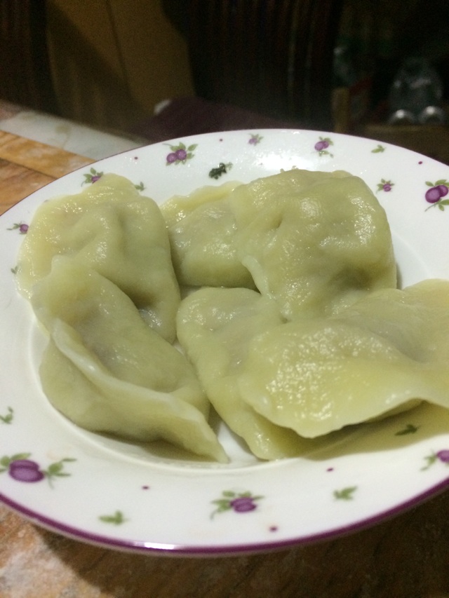 羊肉芹菜小水饺，娃超爱