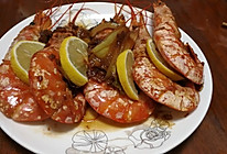 煎阿根廷红虾的做法