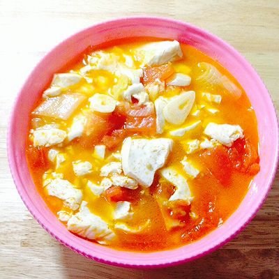 番茄炖豆腐电饭锅版