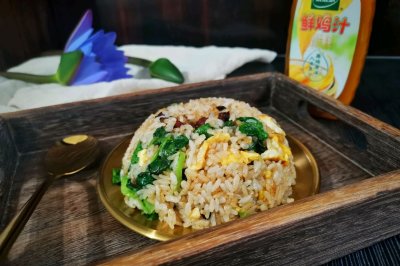 鸡汁叉烧蛋炒饭