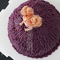 紫薯芭比公主蛋糕的做法图解27