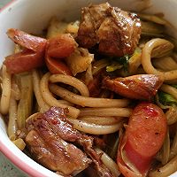 大盘鸡米粉全家福的做法图解4