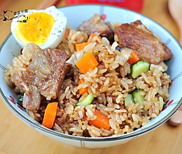 【九阳铁釜饭煲】香菇排骨饭的做法