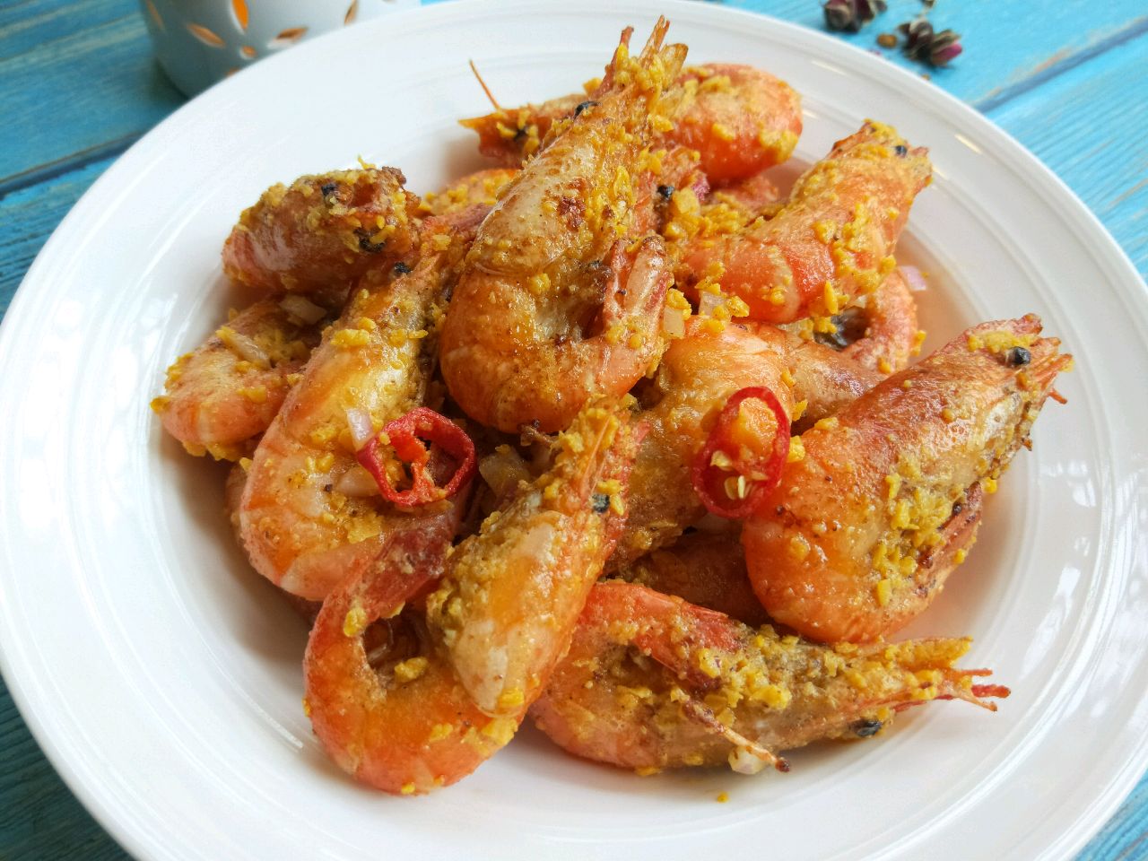 咸蛋黄小龙虾怎么做_咸蛋黄小龙虾的做法_Tina厨房日记_豆果美食