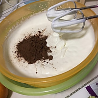 消耗淡奶油的妙招-自制可可冰淇淋（无冰渣）的做法图解3