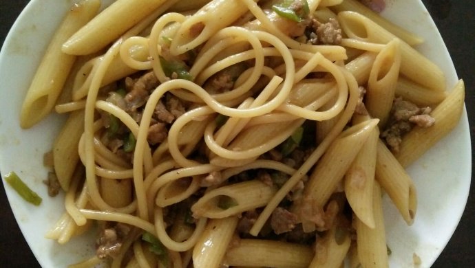肉沫意面