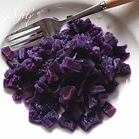 紫薯酸奶杯-低卡又貌美的甜品了解一下?的做法图解4