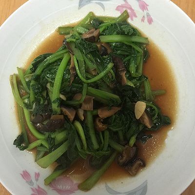 青菜香菇