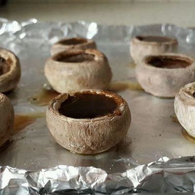 烤蘑菇