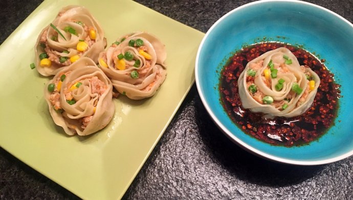 玫瑰煎饺