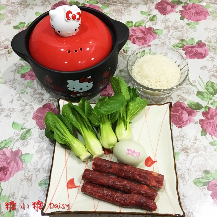 腊味煲仔饭的做法图解1