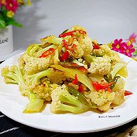 【酸辣炝菜花】#我要上首页酸辣家常菜#的做法图解4