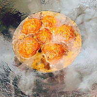 #暖冬酱在手，嗨吃部队锅#蟹粉狮子头的做法图解11