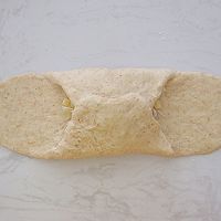 #爱好组-高筋复赛#芝士鸡肉全麦软欧包的做法图解16