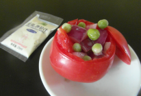 番茄沙拉盅#丘比沙拉汁#的做法