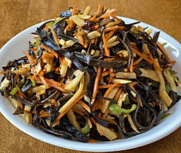 无肉版的鱼香肉丝（鱼香笋丝）的做法
